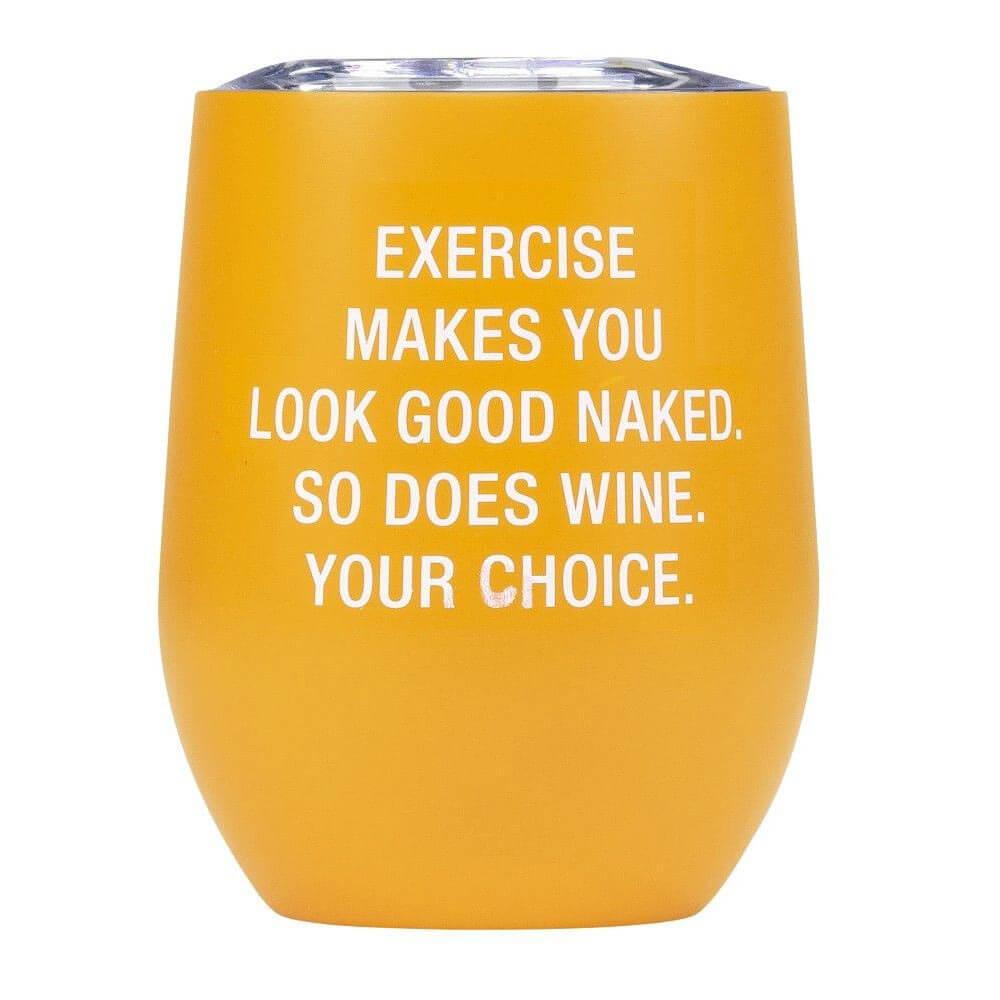 Your Choice Thermal Wine Tumbler (Yellow)  |  Drinking & Bar Drinking & Bar Drinking & Bar