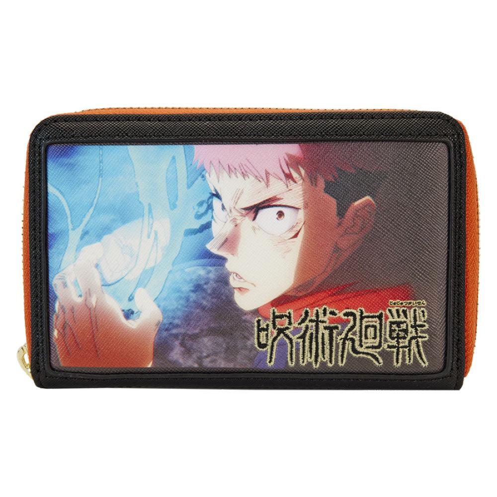 Yuji Itadori Cosplay Zip Around Wallet  |  Wallets & Money Clips Accessories Wallets & Money Clips