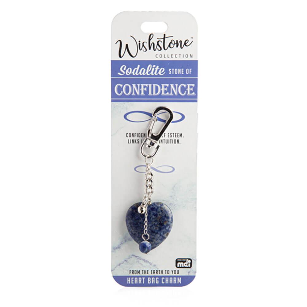 Wishstone Collection Sodalite Heart Bag Charm  |  Watches & Jewellery Accessories Watches & Jewellery