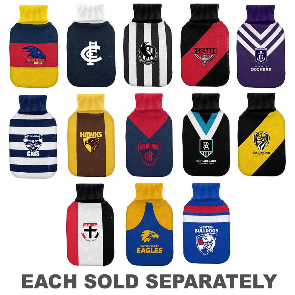 Afl Hot Water Bottle And Cover  |  Travel & Car Outdoor Adelaide Crows